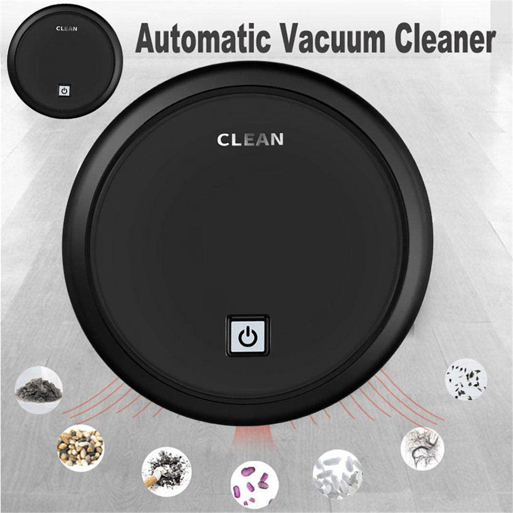 -1 Robot Vacuum Cleaner 1800Pa Multifunctional Smart Floor Cleaner USB Rechargeable Dry Wet Sweeping Vacuum Cleaner